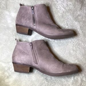 Taupe suede Carlos Santana Ankle Boots